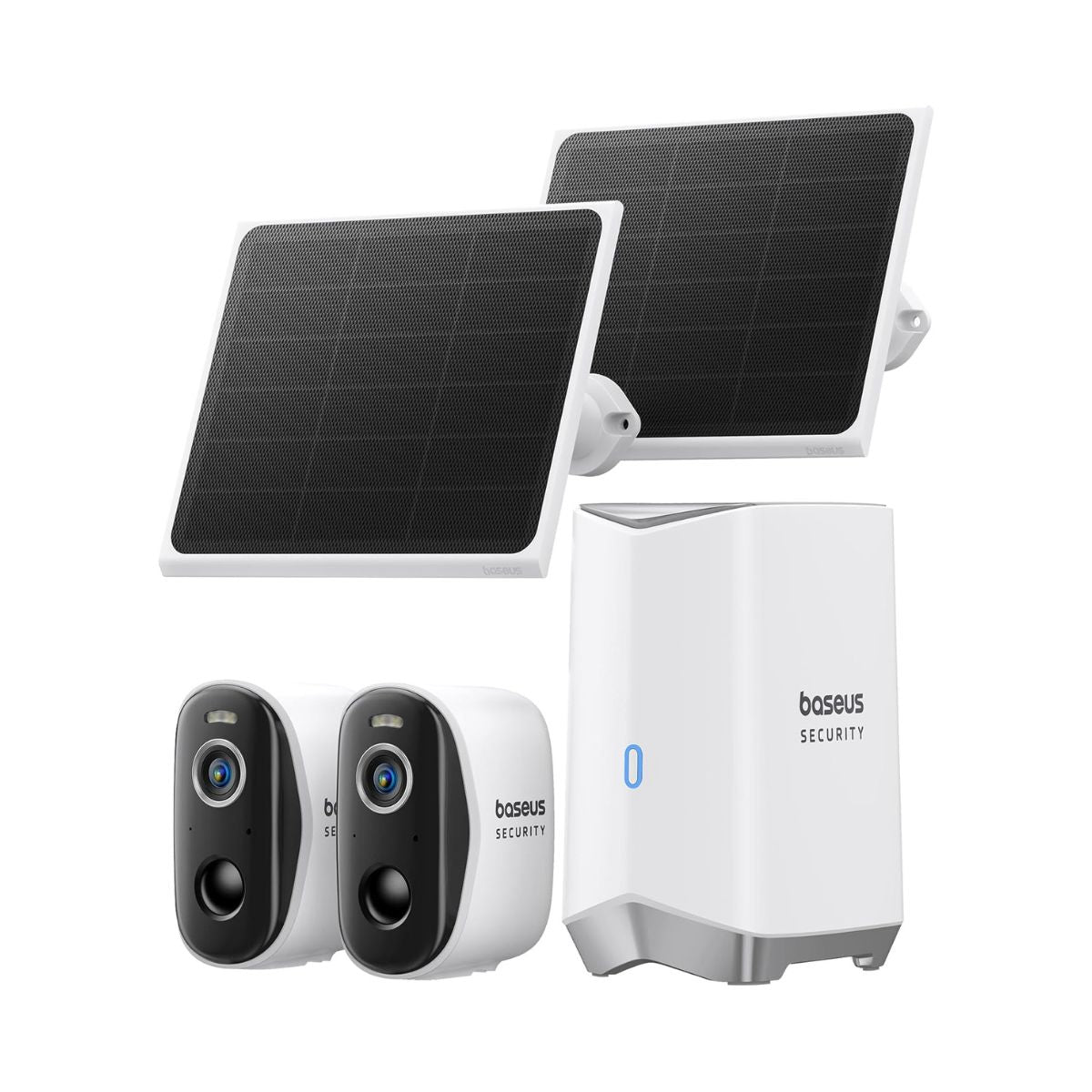 Baseus Security N1 Outdoor Camera 2-Cam Kit with Solar Panel