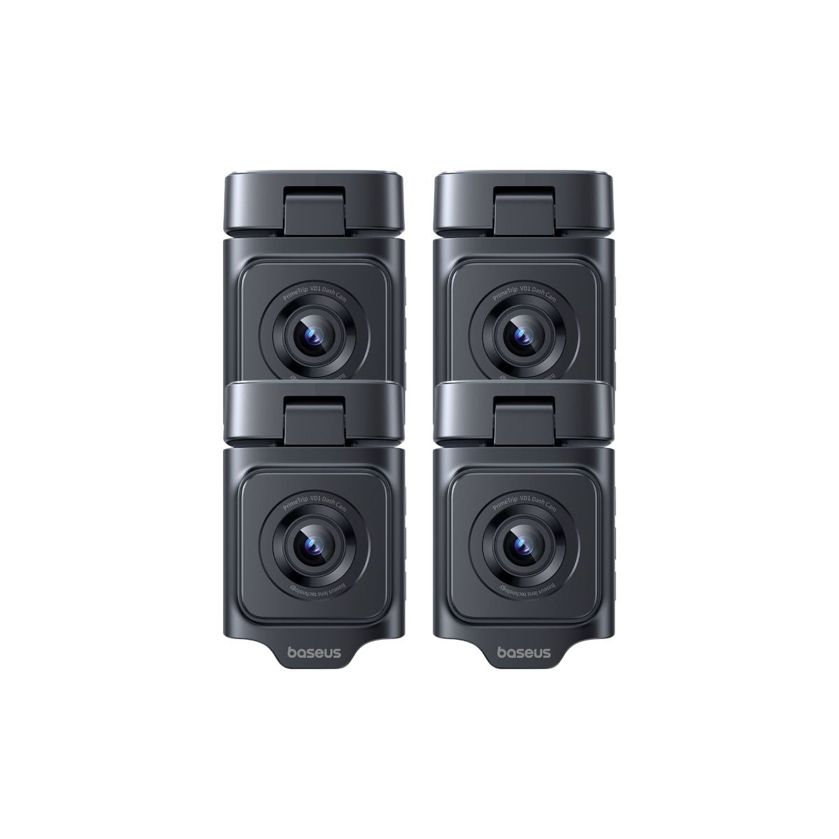Baseus PrimeTrip VD1 Pro Dash Cam Lithium Battery 4K+1080p 4-Cam Kit